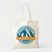 Tote Bag Montagnes Laurentides Québec Canada (Devant)