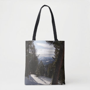 Tote Bag Montagnes Madison en hiver dans le Montana