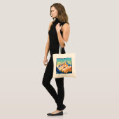 Tote Bag Montagnes majestueuses (Devant (modèle))