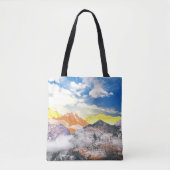 Tote Bag Montagnes (montage photo) 1 (Devant)