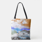 Tote Bag Montagnes (montage photo) 2 (Dos)