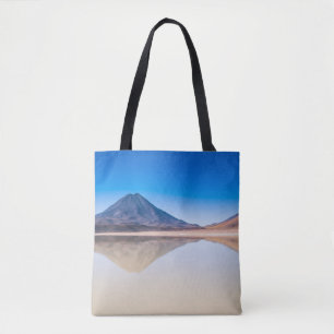 TOTE BAG MONTAGNES REFLÉTÉES SUR L'EAU