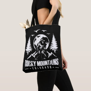 Tote Bag Montagnes Rocheuses Colorado Bigfoot Randonnée Vin