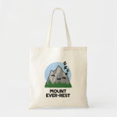 Tote Bag Monte Ever-rest Funny Sleeping Mountain Pun (Devant)