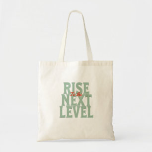 Tote Bag Monter Au Niveau Suivant Motivation Des Devis