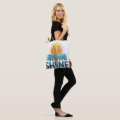 Tote Bag Monter et briller (Sur le modèle)