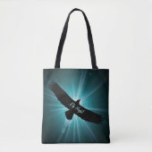 Tote Bag Montez comme Eagle ! (Devant)