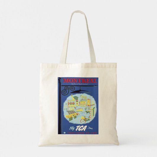 TOTE BAG MONTRÉAL (Dos)