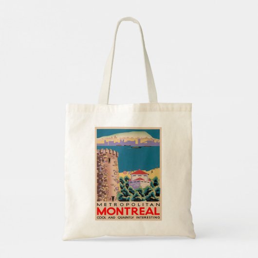 TOTE BAG MONTRÉAL (Dos)