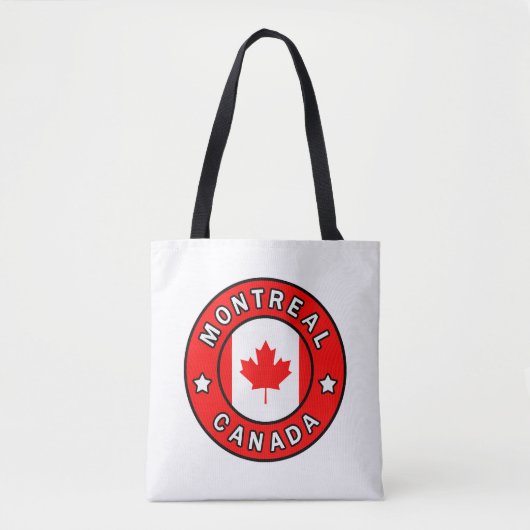 Tote Bag Montréal Canada (Devant)