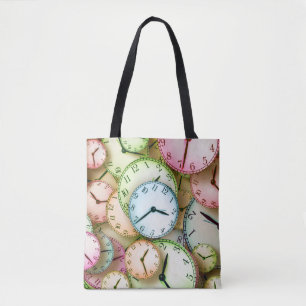Tote Bag Montres Horloges Bureau École Club Boutique