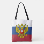 Tote Bag Montrez vos couleurs - Russie (Dos)