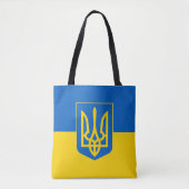 Tote Bag Montrez vos couleurs - Ukraine (Devant)