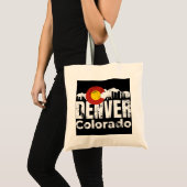 Tote Bag Monts Denver Colorado (Devant (produit))