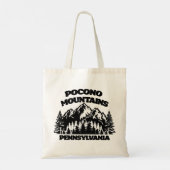Tote Bag Monts Pocono Pennsylvanie (Dos)
