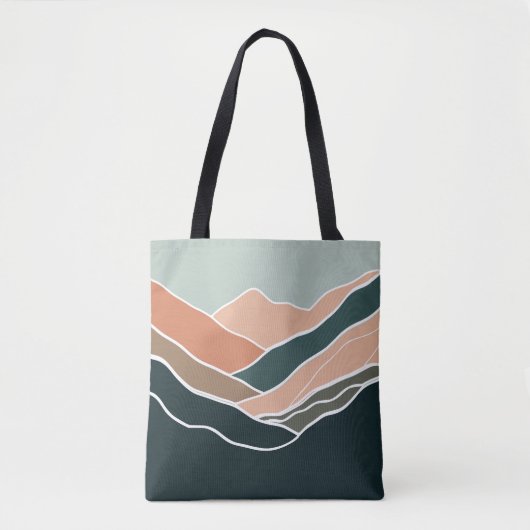 Tote Bag Monts Sun & Moon (Devant)