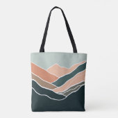 Tote Bag Monts Sun & Moon (Dos)