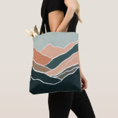Tote Bag Monts Sun & Moon (De près)