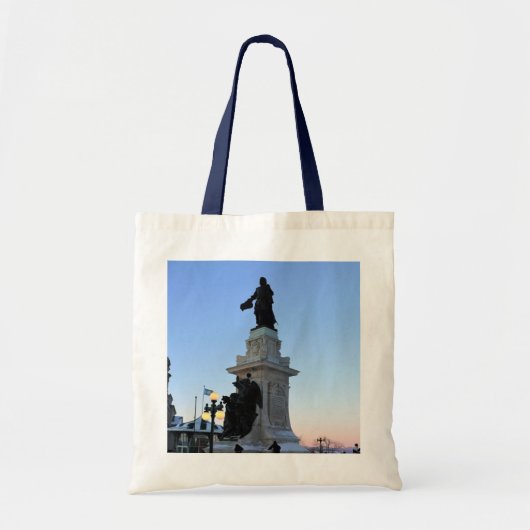 Tote Bag Monument à Samuel De Champlain, Québec, Canada (Devant)