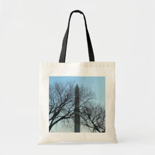 Tote Bag Monument de Washington dans le paysage d'hiver I