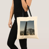 Tote Bag Monument de Washington dans le paysage d'hiver II (Devant (produit))