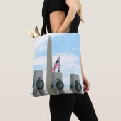 Tote Bag Monument Washington et mémorial de la Seconde Guer (De près)