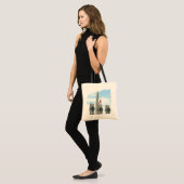 Tote Bag Monument Washington et mémorial de la Seconde Guer (Devant (modèle))