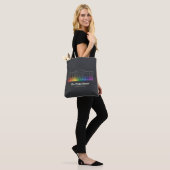 Tote Bag Monuments en lumière | Maison Blanche (Sur le modèle)