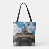 Tote Bag Monuments | Looking Up at the Eiffel Tower (Dos)