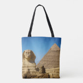 Tote Bag Monuments | Sphinx & Pyramid of Egypt (Dos)