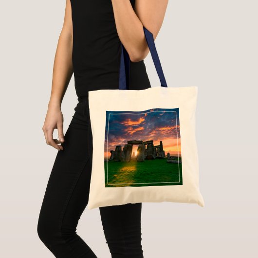 Tote Bag Monuments | Stonhenge, Angleterre (Devant (produit))