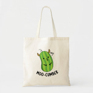 Tote Bag Moo-concombre Funny Veggie Cucumber Pun