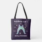Tote Bag Mood booster mignon chat (Dos)