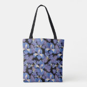 Tote Bag moody iris (Dos)