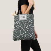 Tote Bag Moody Lunaria Silver Dollar Pattern Personalized (De près)