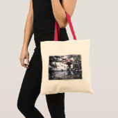 Tote Bag Moon Bridge & Pond en hiver | Seattle, Washington (Devant (produit))