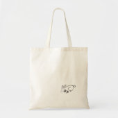 Tote Bag Moon Moon Lantern Festival Rabbit Moon Moon Moon M (Devant)