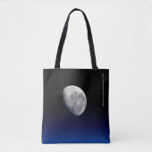 Tote Bag Moonset, Station spatiale internationale, 2016 (Devant)