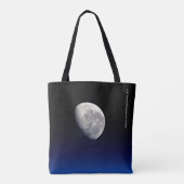 Tote Bag Moonset, Station spatiale internationale, 2016 (Dos)