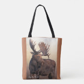 Tote Bag Moose majestueuse (Dos)