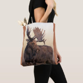 Tote Bag Moose majestueuse (De près)
