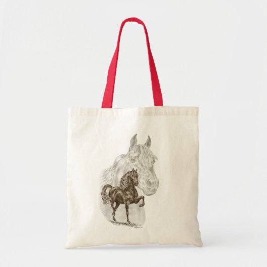 Tote Bag Morgan Horse Art (Devant)