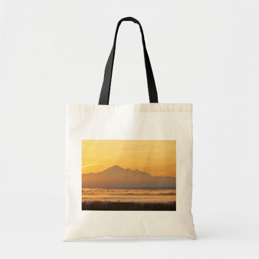 Tote Bag Morning Mountain Magic. (Devant)