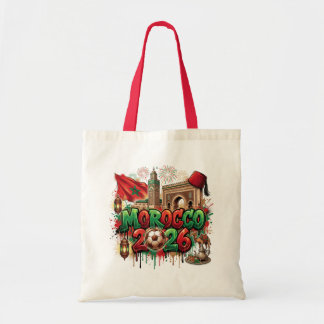 Tote Bag Morocco Vintage Flag Moroccan African