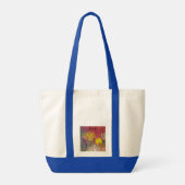 Tote Bag Mort bag with abstract flora (Dos)