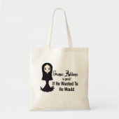 Tote Bag Morticia S'Il Recherché À Fourre-tout (Devant)