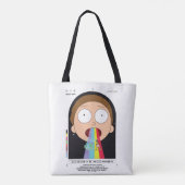 Tote Bag Morty Goodbye Moonmen Citation Graphique (Dos)