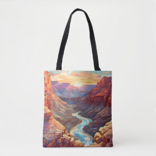 Tote Bag Mosaic Grand Canyon