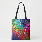 Tote Bag Mosaïque arc-en-ciel (Devant)