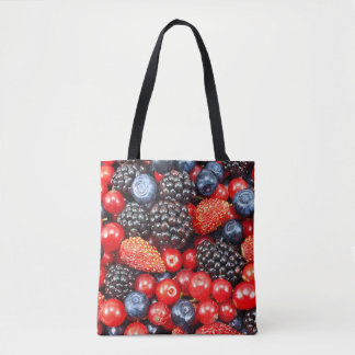 Tote Bag Mosaïque Arrière - plan Berry-Fresh